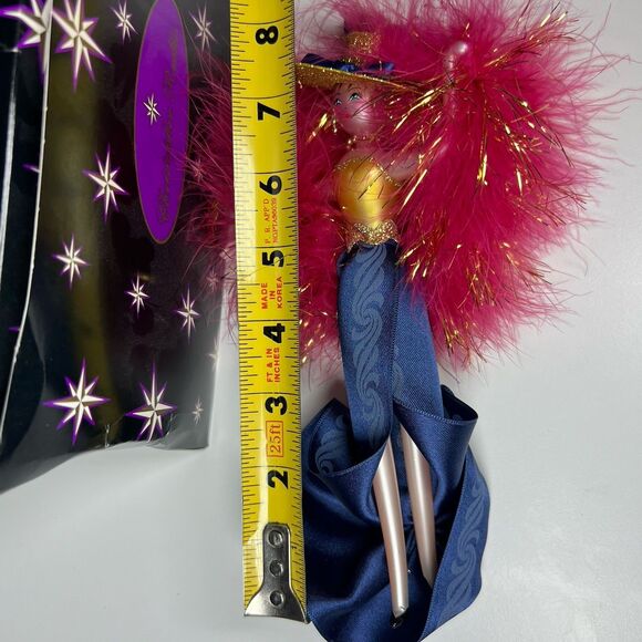 Christopher Radko Holiday Christmas 8” Ornament Showgirl Box Tags - Picture 9 of 9